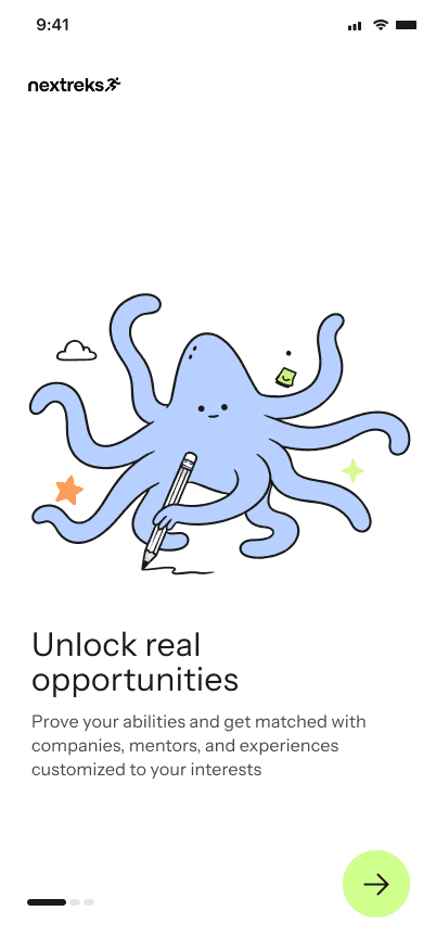 Nextreks app: unlock real opportunities
