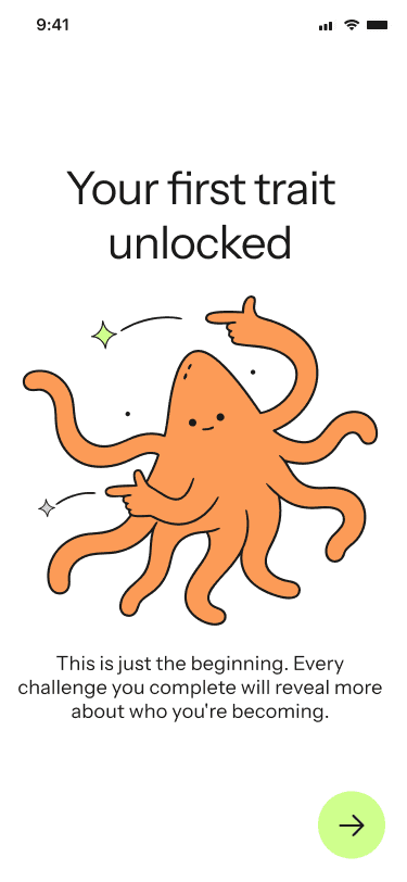 The Nextreks app: unlocking your first Trait Card with Ink, the Nextreks octopus guide